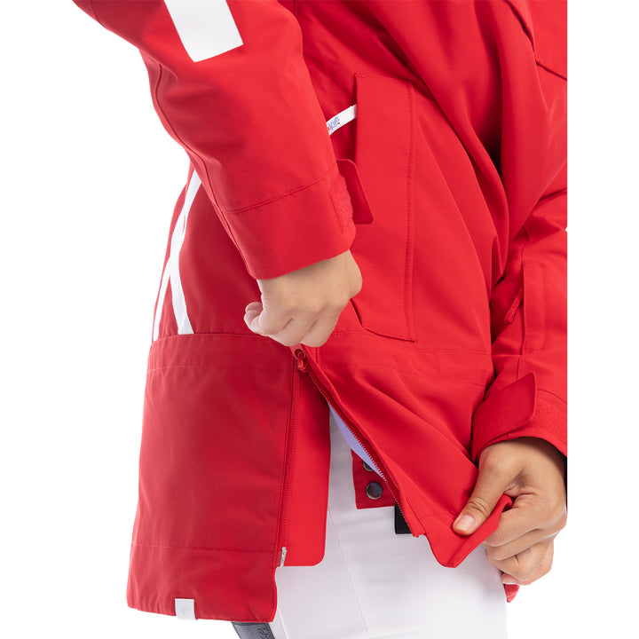 Roxy Chloe Kim Overhead Jacket - Women's Lychee