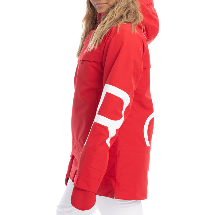 Roxy Chloe Kim Overhead Jacket - Women's Lychee