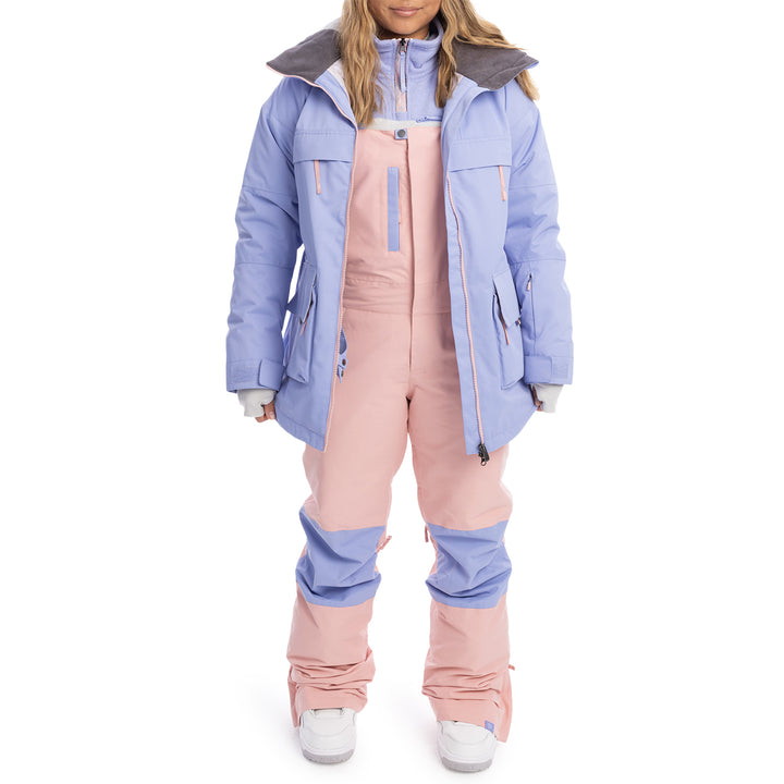 Roxy Chloe Kim Bib Pants - Women's Mellow Rose