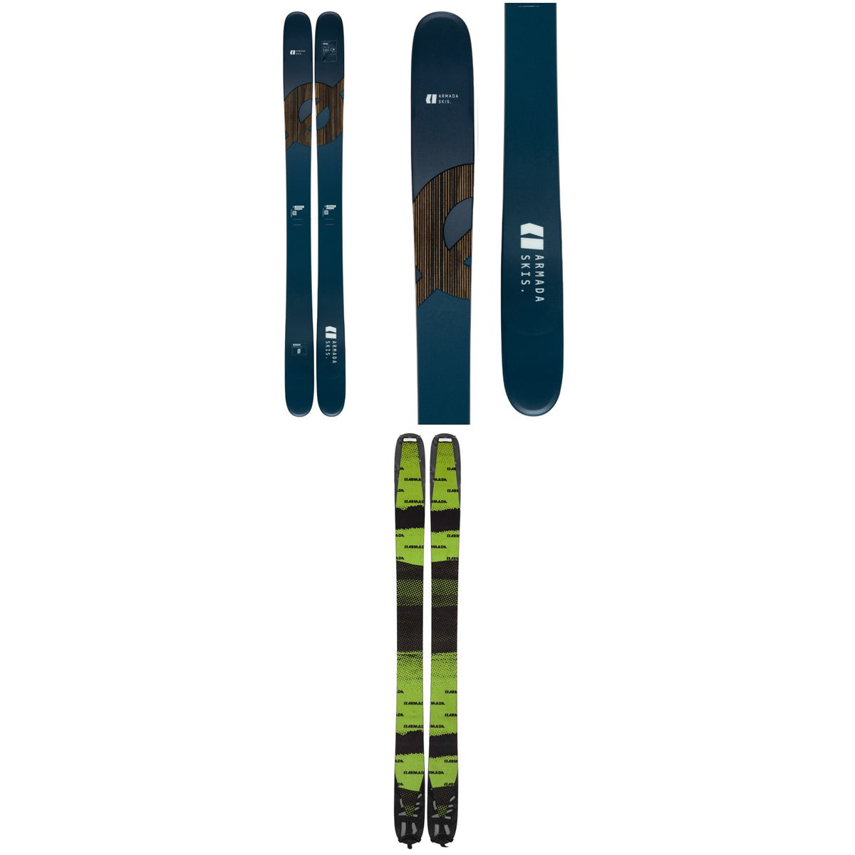 Armada ARV 116 JJ UL Skis 2022 + ARV 116 JJ Precut Climbing Skins