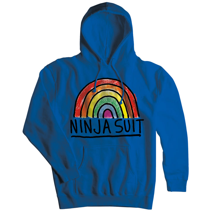 Airblaster Ninja Rainbow Hoodie - Men's Royal