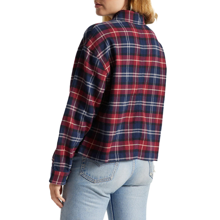 Brixton Bowery Long-Sleeve Flannel - Women's Cordovan