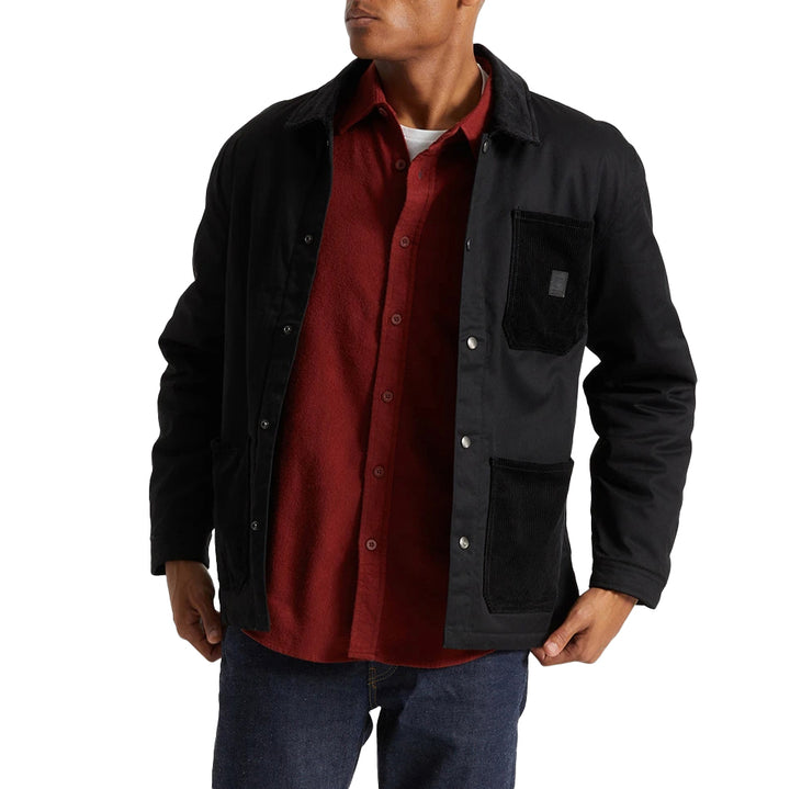 Brixton Bowery Soft Weave Long-Sleeve Flannel - Men's Dark Brick