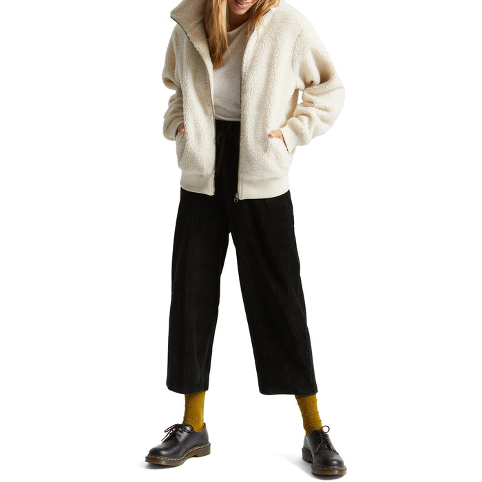 Brixton Utopia Sherpa Bomber Jacket - Women's Dove