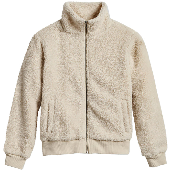 Brixton Utopia Sherpa Bomber Jacket - Women's Dove