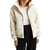 Brixton Utopia Sherpa Bomber Jacket - Women's Dove