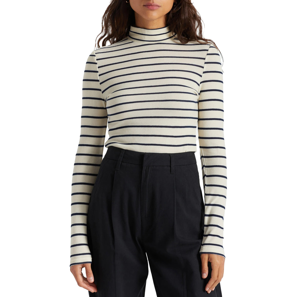 Brixton Blitz Turtleneck Shirt - Women's Navy