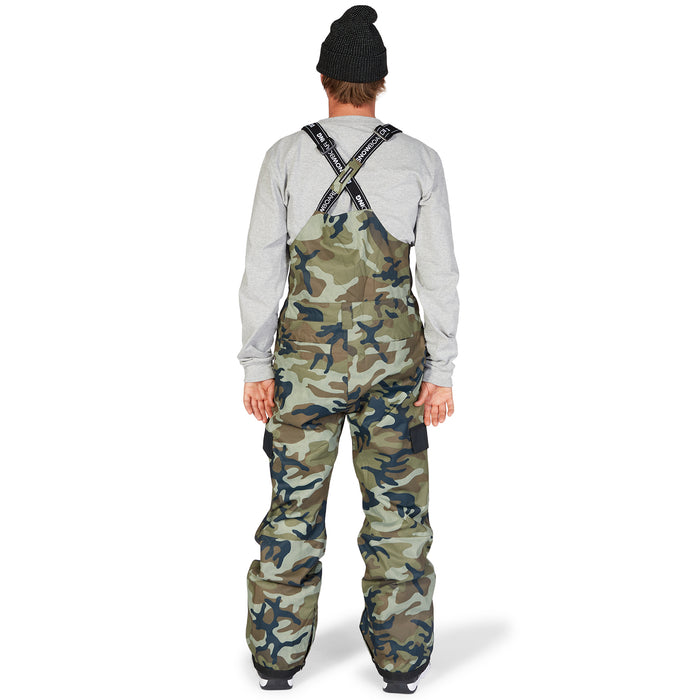 DC Docile Bibs - Men's Woodland Camo Green