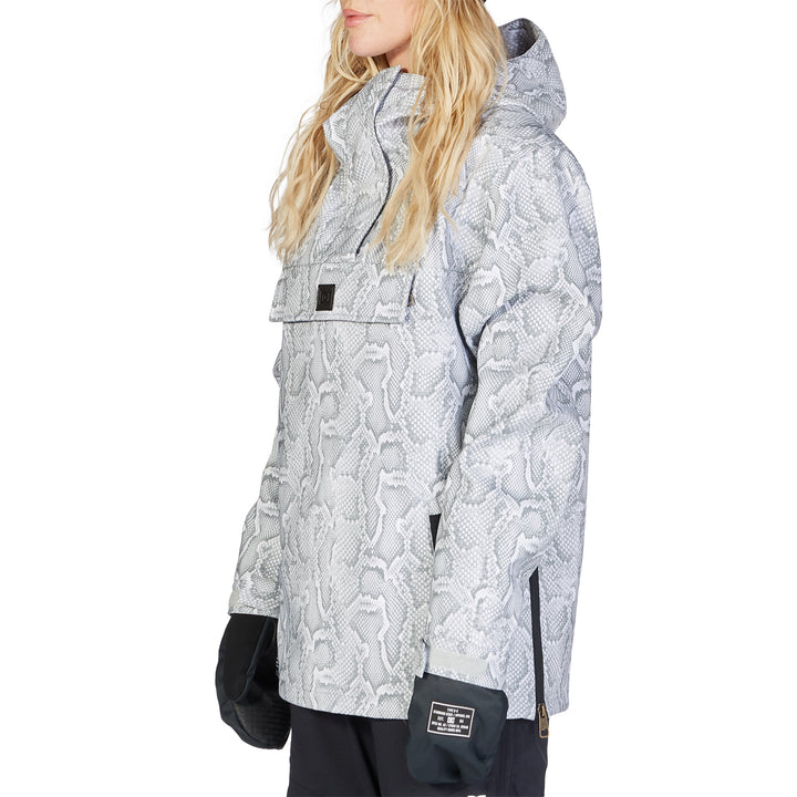 DC Prism Softshell Anorak - Women's White Mamba