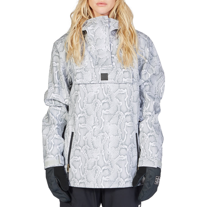 DC Prism Softshell Anorak - Women's White Mamba