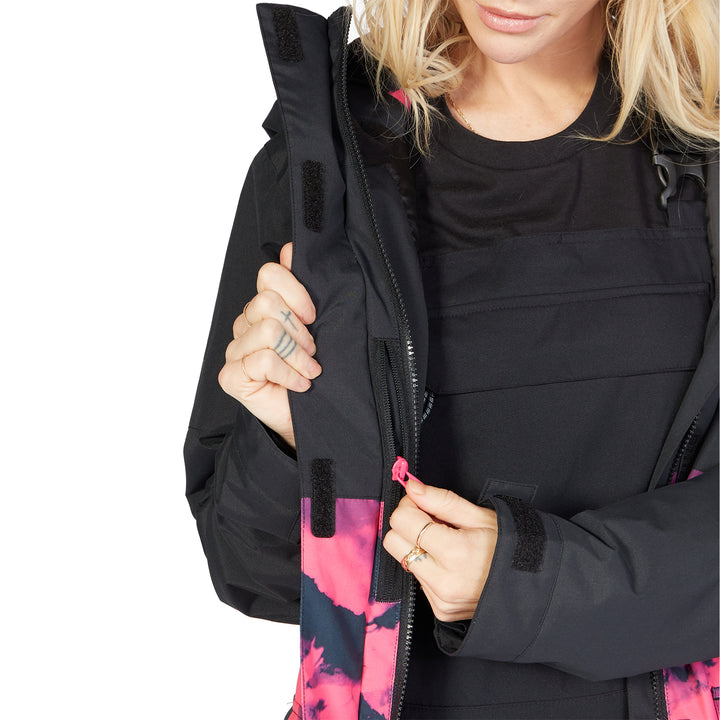 DC Cruiser Jacket - Women's Crazy Pink Clouds