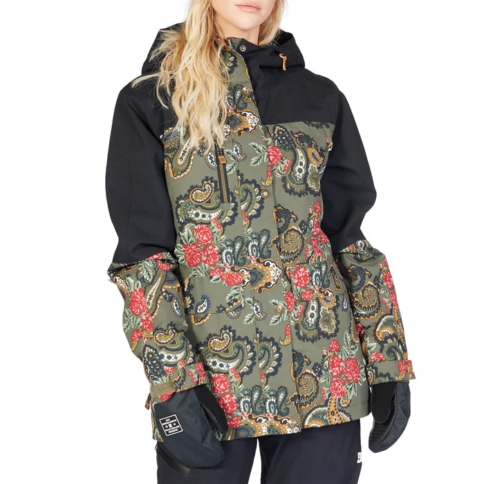 DC Liberate Jacket - Women's Paisley Ivy Green