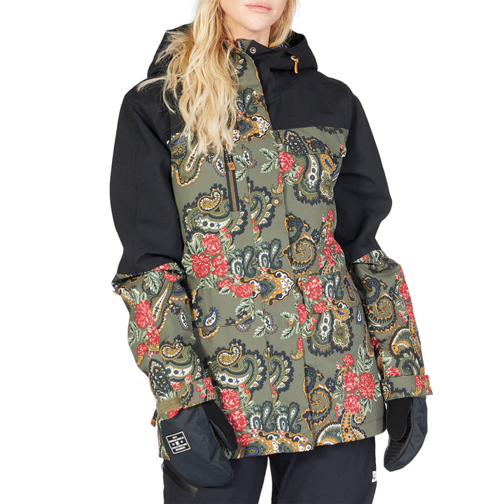 DC Liberate Jacket - Women's Paisley Ivy Green