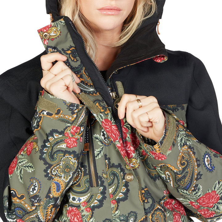 DC Liberate Jacket - Women's Paisley Ivy Green