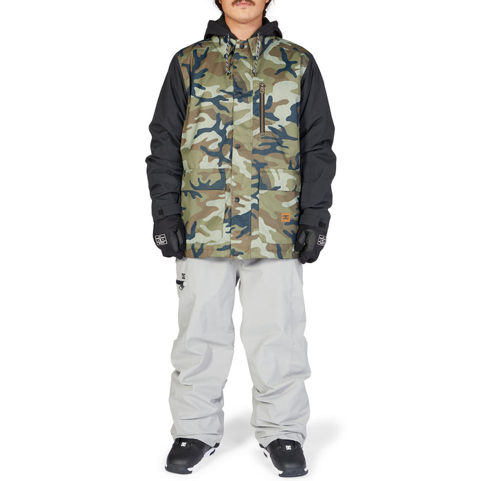 DC Bandwidth Jacket - Men's Woodland Camo Green