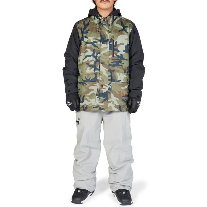 DC Bandwidth Jacket - Men's Woodland Camo Green