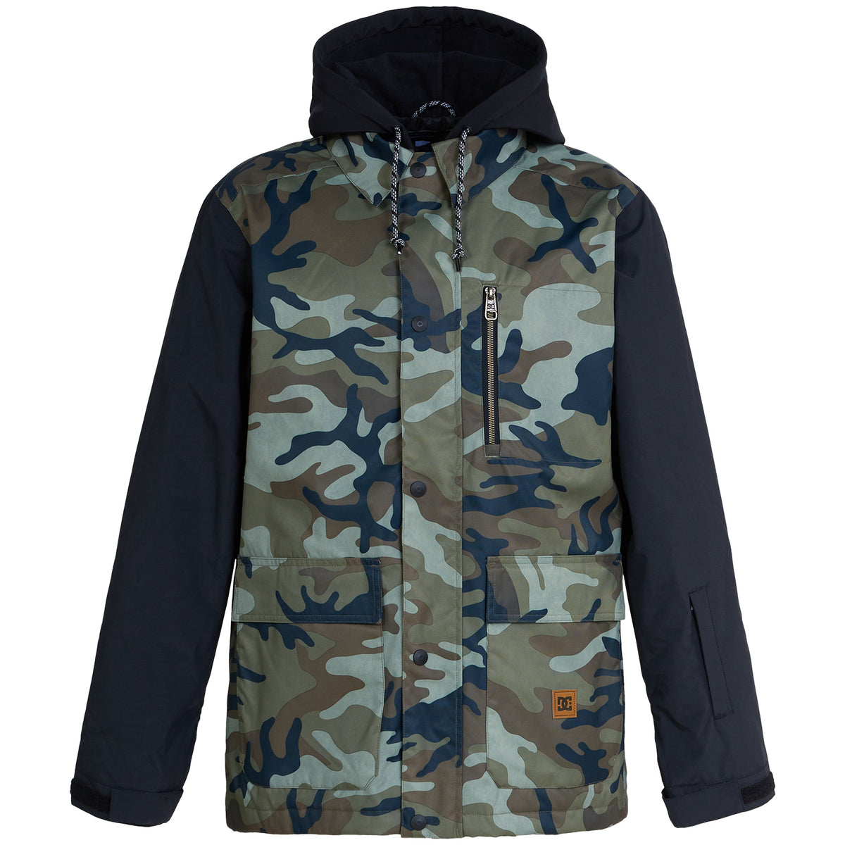 DC Bandwidth Jacket - Men's Woodland Camo Green