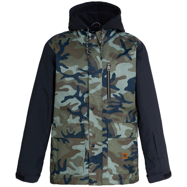 DC Bandwidth Jacket - Men's Woodland Camo Green