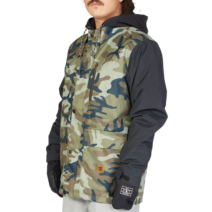 DC Bandwidth Jacket - Men's Woodland Camo Green