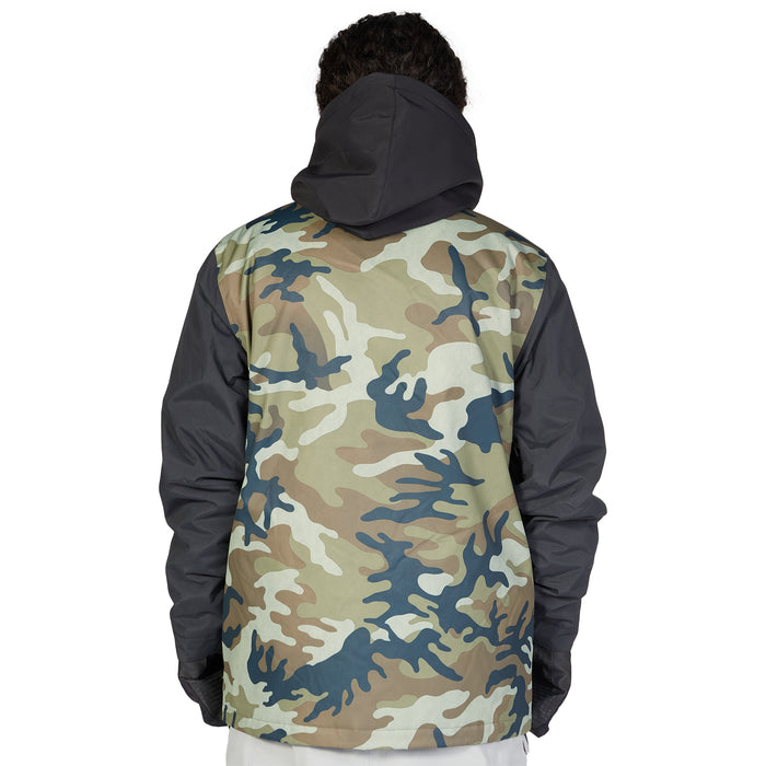 DC Bandwidth Jacket - Men's Woodland Camo Green