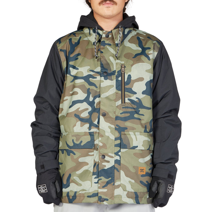 DC Bandwidth Jacket - Men's Woodland Camo Green