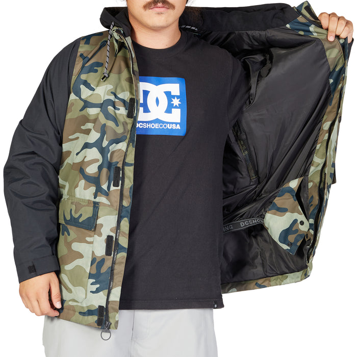 DC Bandwidth Jacket - Men's Woodland Camo Green