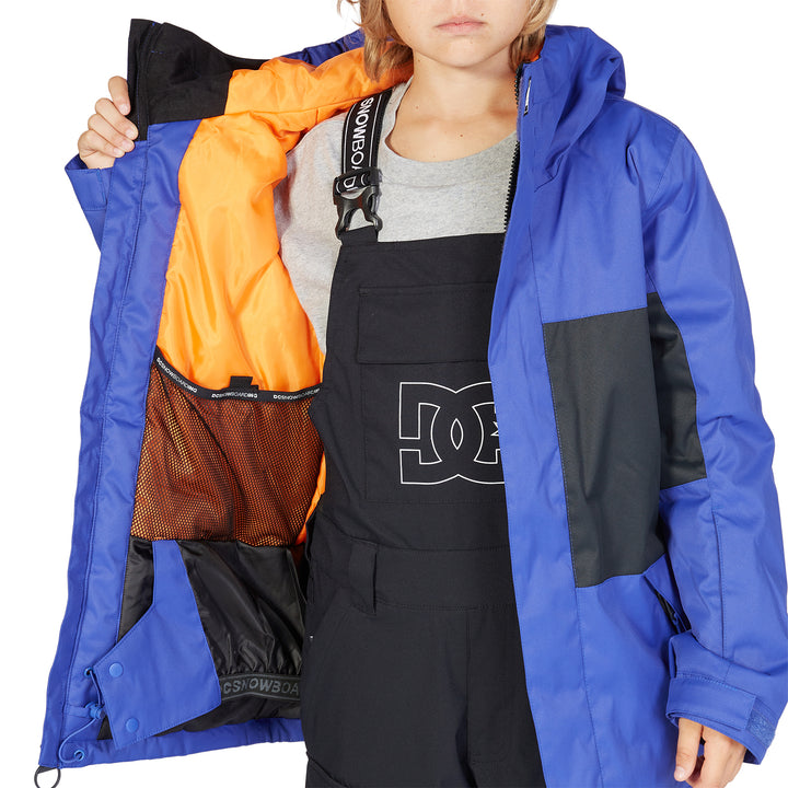 DC Defy Jacket - Boys' Royal Blue
