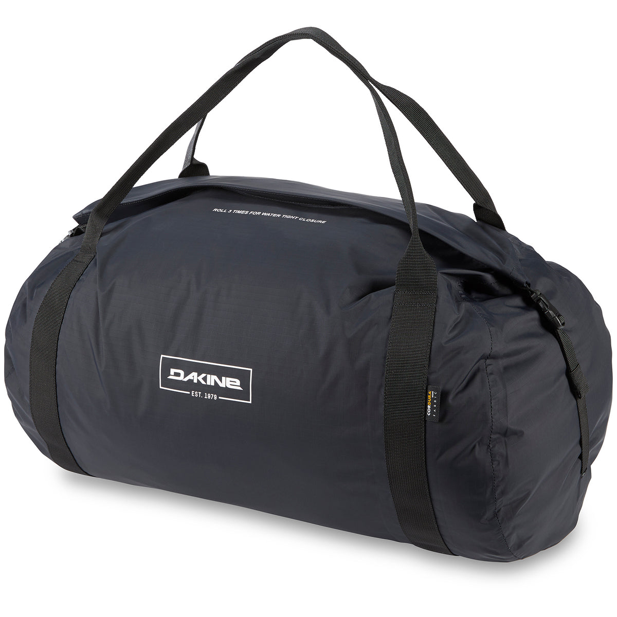 Dakine Packable Rolltop Dry 40L Duffle Black