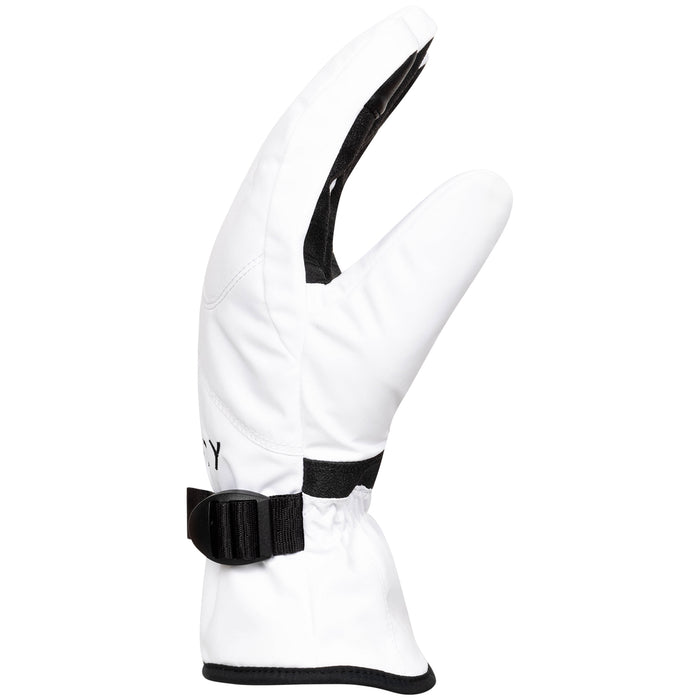 Roxy Jetty Solid Gloves - Women's Bright White