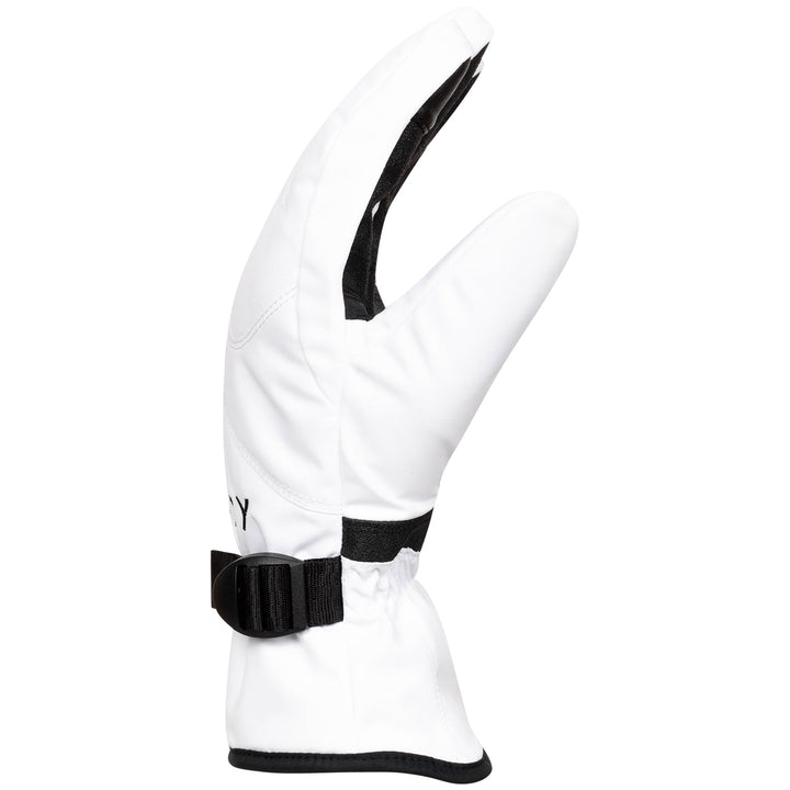 Roxy Jetty Solid Gloves - Women's Bright White