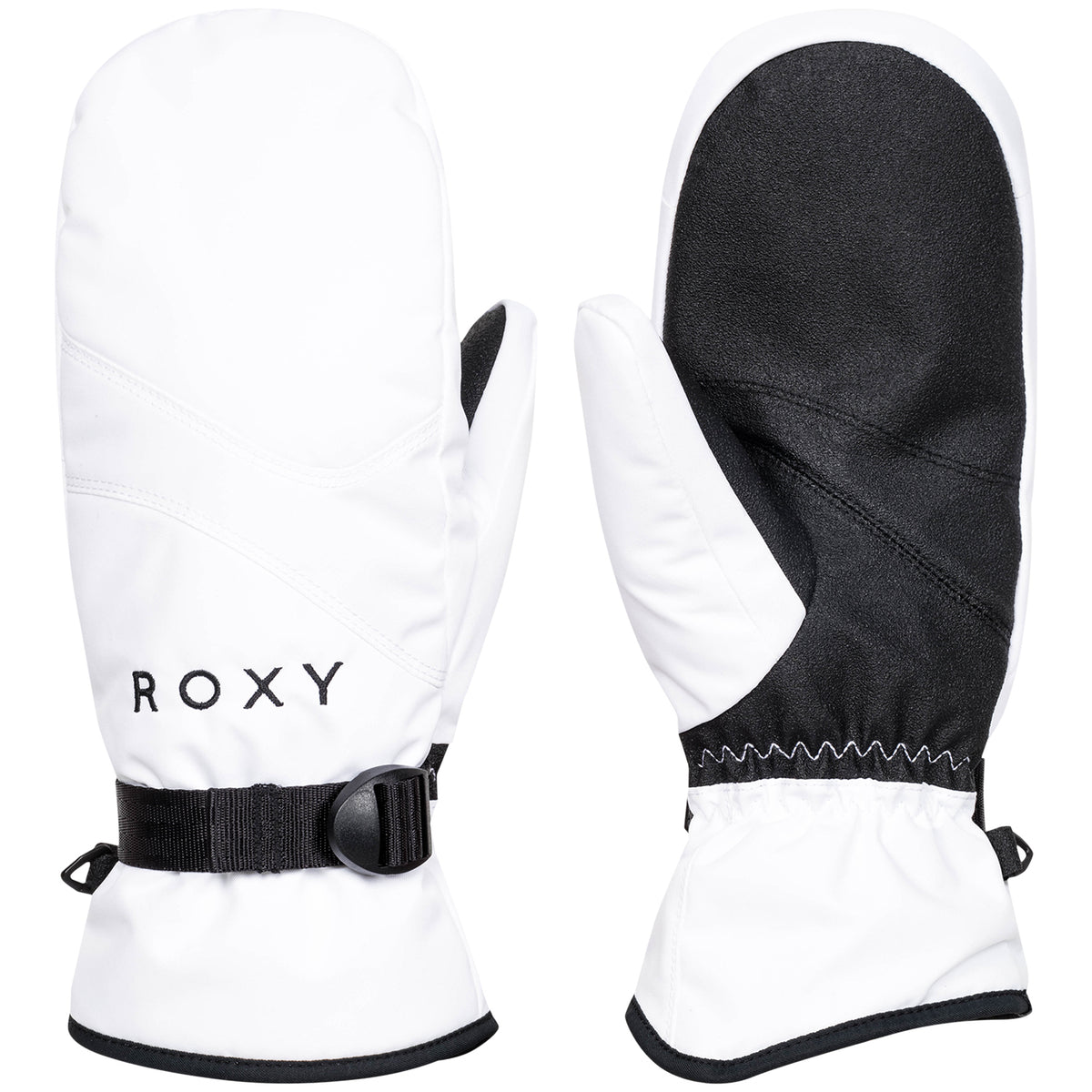 Roxy Jetty Solid Mittens - Women's Bright White