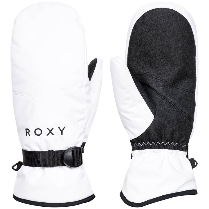 Roxy Jetty Solid Mittens - Women's Bright White