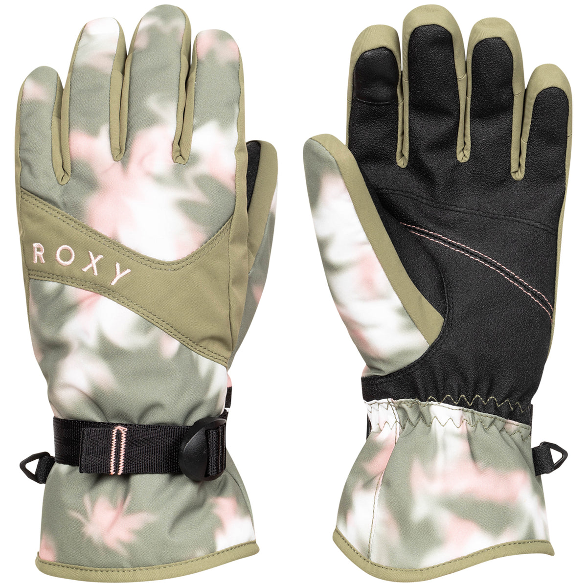 Roxy Jetty Gloves - Women's Deep Lichen/Green Nimal