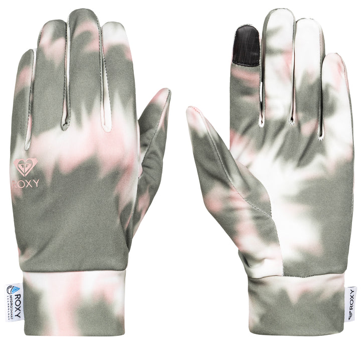 Roxy Hydrosmart Liner Gloves - Women's Deep Lichen/Green Nimal