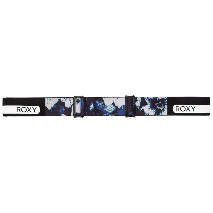 Roxy Rosewood Goggles - Women's Black Flower/Clux Blue