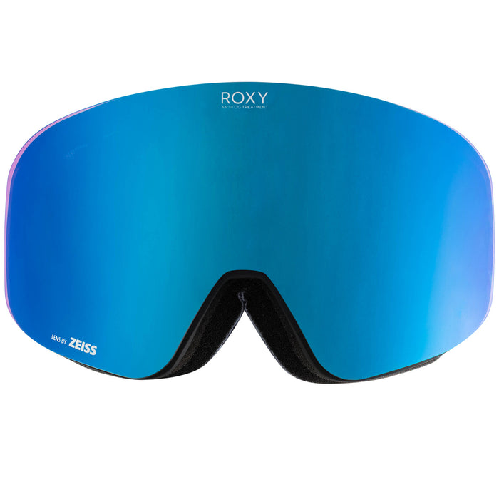 Roxy Feelin Color Luxe Goggles - Women's Black Flowers/Clux Blue