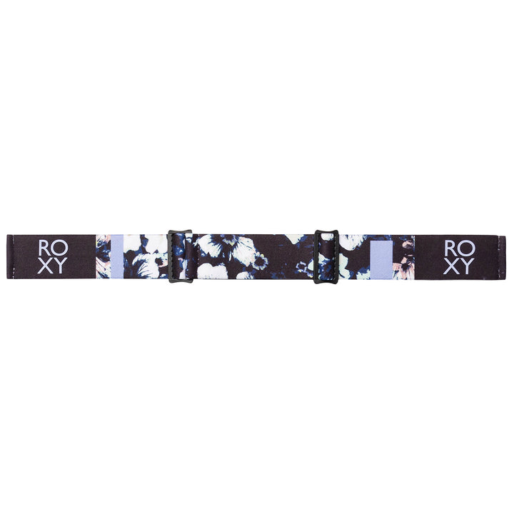 Roxy Feelin Color Luxe Goggles - Women's Black Flowers/Clux Blue