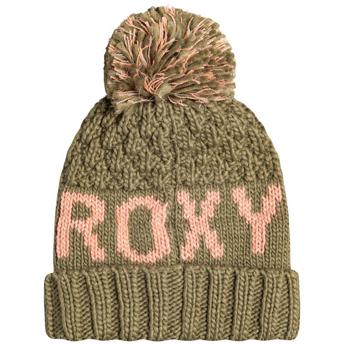 Roxy Tonic Beanie - Girls' Deep Lichen Green