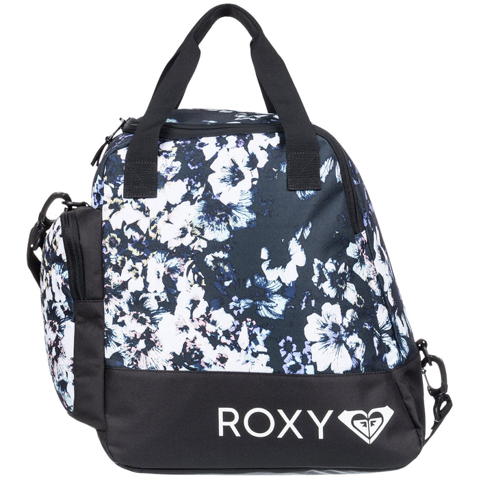 Roxy Northa Boot Bag - Women's True Black/Black Flowers