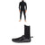 Quiksilver 4/3 Everyday Sessions Chest Zip Hooded Wetsuit + 3mm Everyday Sessions Round Toe Wetsuit Boots