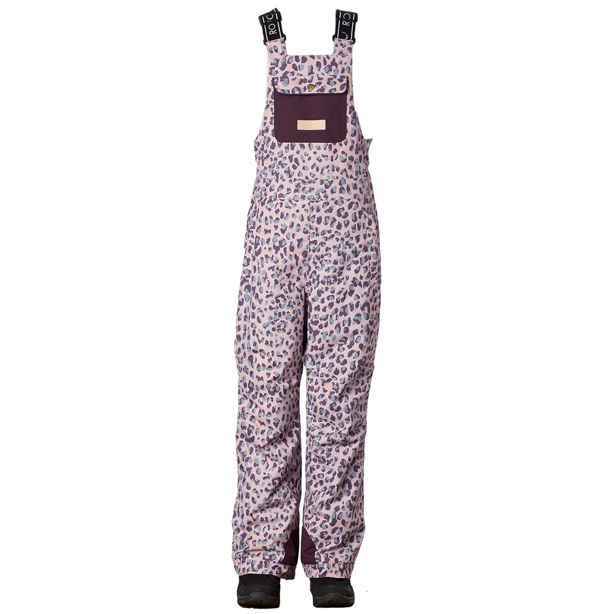 Rojo Outerwear Limelight Bibs - Girls' Changing Spots Winsome Orchid