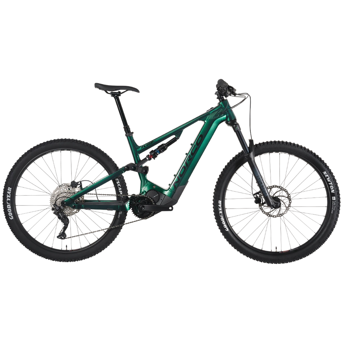 Norco Fluid VLT A2 900w E-Mountain Bike 2022 Green/Black