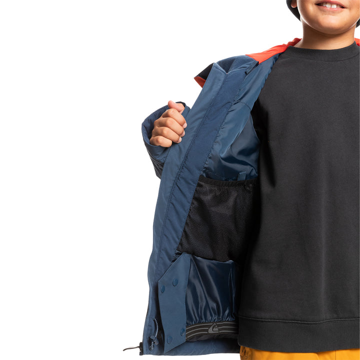 Quiksilver In The Hood Jacket - Boys' Insignia Blue