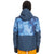 Quiksilver Mission Printed Block Jacket - Boys' Insignia Blue Quiet Storm