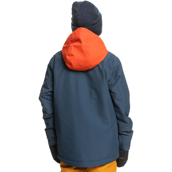 Quiksilver In The Hood Jacket - Boys' Insignia Blue