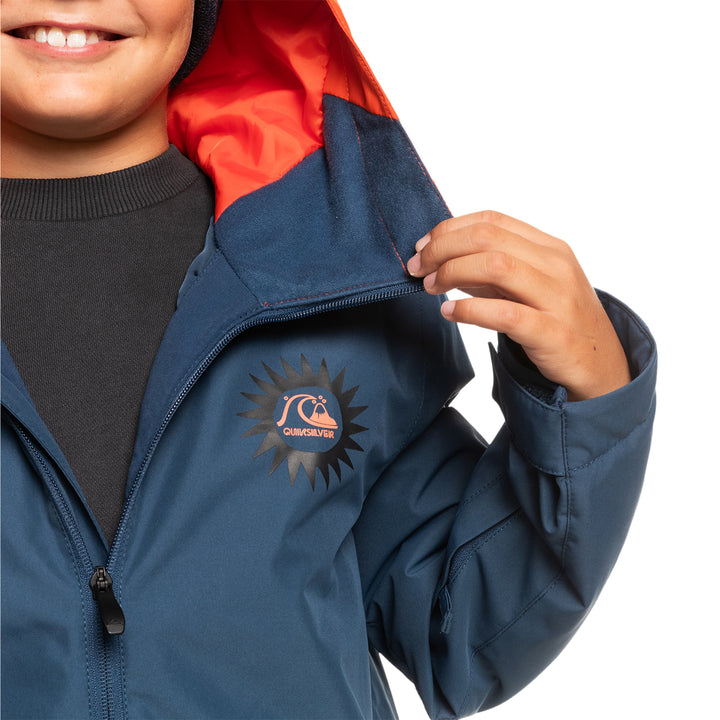 Quiksilver In The Hood Jacket - Boys' Insignia Blue