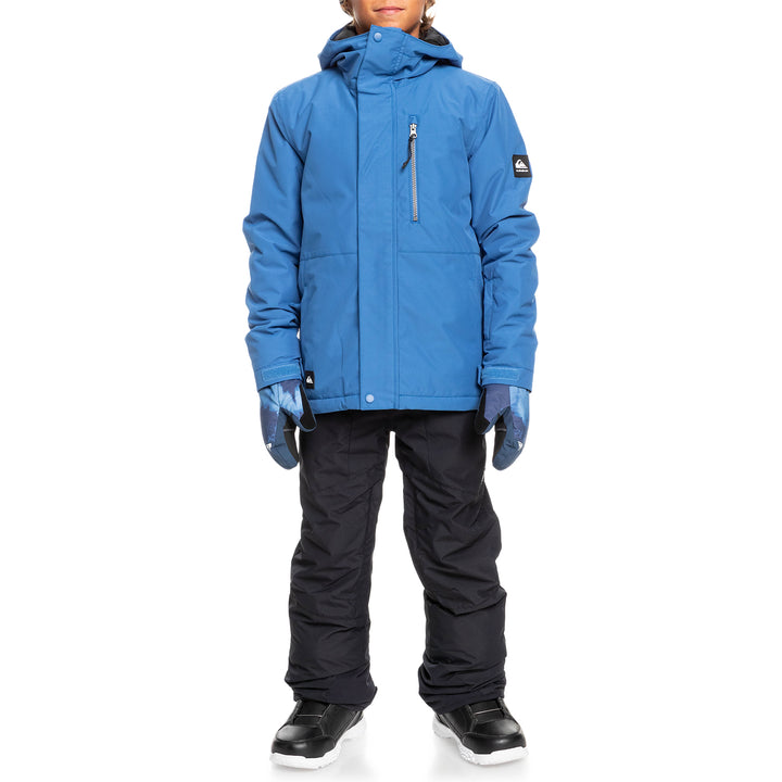 Quiksilver Mission Solid Jacket - Boys' Brght Cobalt