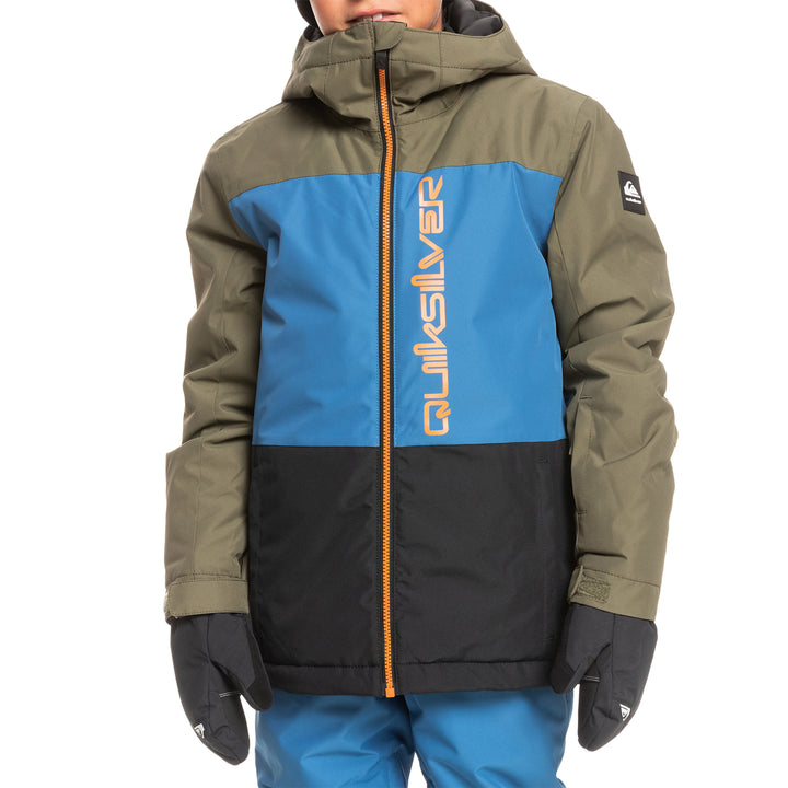 Quiksilver Side Hit Jacket - Boys' Grape Leaf