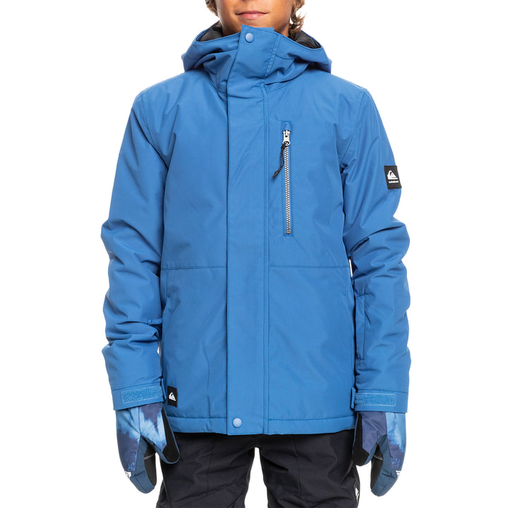 Quiksilver Mission Solid Jacket - Boys' Brght Cobalt