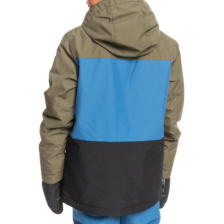 Quiksilver Side Hit Jacket - Boys' Grape Leaf